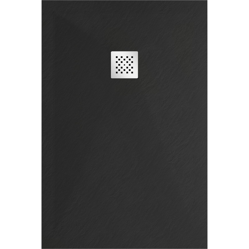 Mexen Stone+ receveur de douche en composite rectangulaire 130 x 80 cm, noir - 44708013