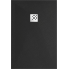 Mexen Stone+ receveur de douche en composite rectangulaire 140 x 80 cm, Noir - 44708014