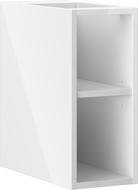 Mexen Box-A armoire ouverte avec étagère 20 cm, blanc brillant - 91AX2-0200-470-0-00