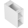 Mexen Box-A armoire ouverte avec étagère 20 cm, blanc mat - 91AX2-0200-470-0-01