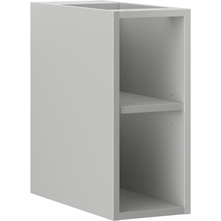 Mexen Box-A armoire ouverte avec étagère 20 cm, gris mat - 91AX2-0200-470-0-62