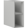 Mexen Box-A armoire ouverte avec étagère 20 cm, gris mat - 91AX2-0200-470-0-62