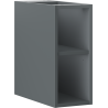 Mexen Box-A cabinet ouvert avec étagère 20 cm, graphite mat - 91AX2-0200-470-0-66