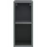 Mexen Box-A cabinet ouvert avec étagère 20 cm, graphite mat - 91AX2-0200-470-0-66