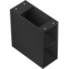 Mexen Box-A armoire ouverte avec étagère 20 cm, noir mat - 91AX2-0200-470-0-71