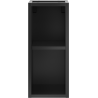 Mexen Box-A armoire ouverte avec étagère 20 cm, noir mat - 91AX2-0200-470-0-71