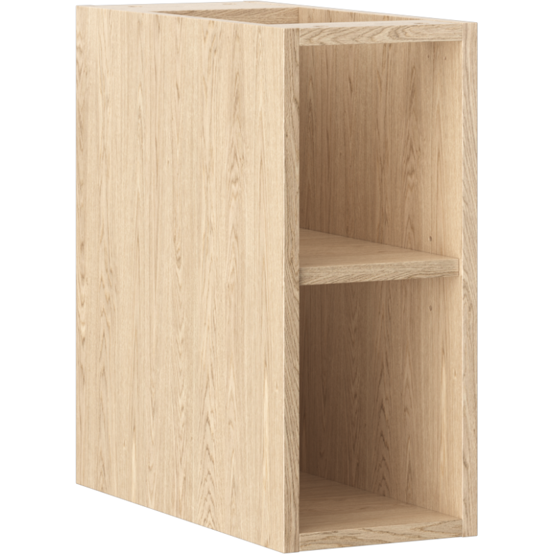 Mexen Box-A armoire ouverte avec étagère 20 cm, chêne - 91AX2-0200-470-0-81