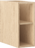 Mexen Box-A armoire ouverte avec étagère 20 cm, chêne - 91AX2-0200-470-0-81