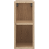 Mexen Box-A armoire ouverte avec étagère 20 cm, chêne - 91AX2-0200-470-0-81