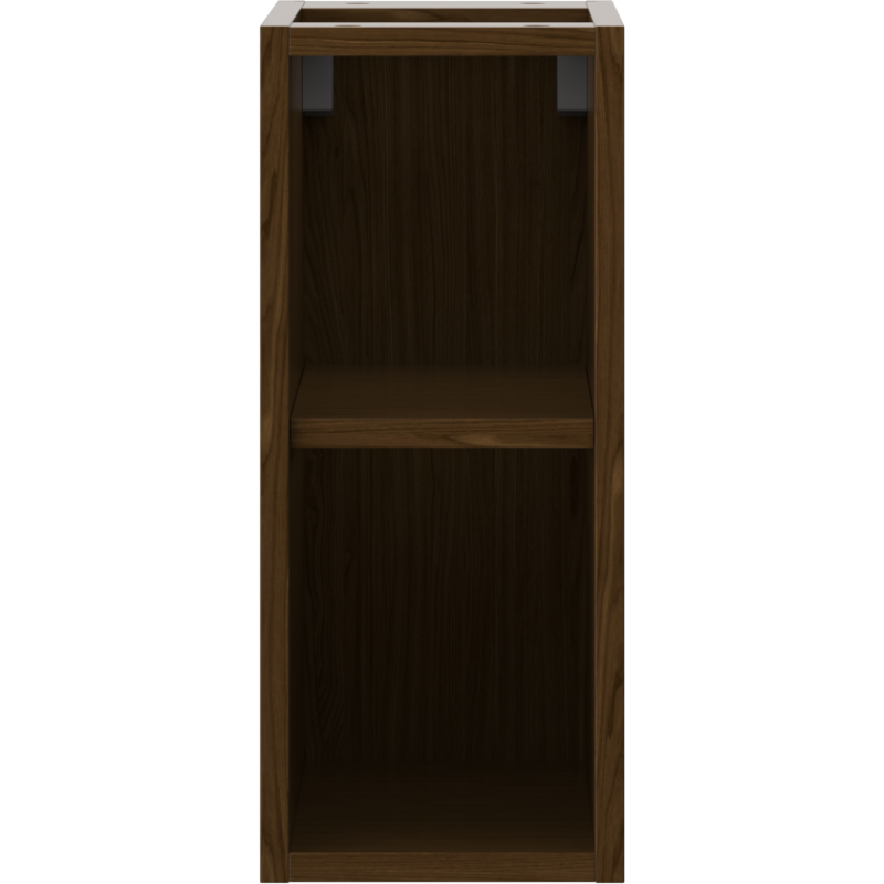 Mexen Box-A armoire ouverte avec étagère 20 cm, noyer - 91AX2-0200-470-0-86