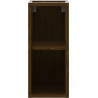 Mexen Box-A armoire ouverte avec étagère 20 cm, noyer - 91AX2-0200-470-0-86
