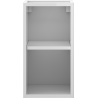 Mexen Box-A armoire ouverte avec étagère 25 cm, blanc brillant - 91AX2-0250-470-0-00