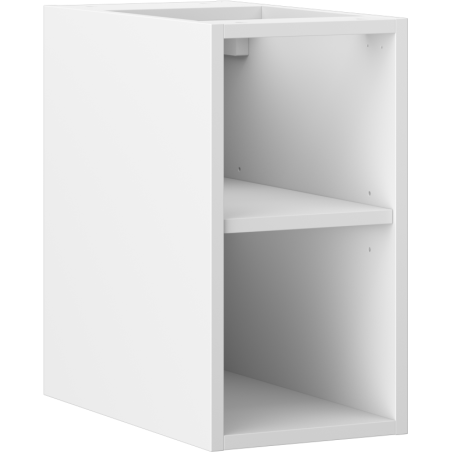 Mexen Box-A armoire ouverte avec étagère 25 cm, blanc mat - 91AX2-0250-470-0-01