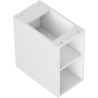 Mexen Box-A armoire ouverte avec étagère 25 cm, blanc mat - 91AX2-0250-470-0-01