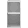 Mexen Box-A armoire ouverte avec étagère 25 cm, blanc mat - 91AX2-0250-470-0-01