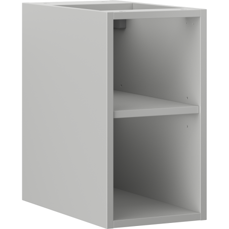 Mexen Box-A armoire ouverte avec étagère 25 cm, gris mat - 91AX2-0250-470-0-62