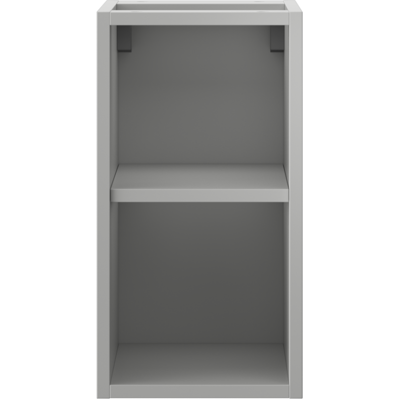 Mexen Box-A armoire ouverte avec étagère 25 cm, gris mat - 91AX2-0250-470-0-62