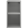 Mexen Box-A armoire ouverte avec étagère 25 cm, gris mat - 91AX2-0250-470-0-62