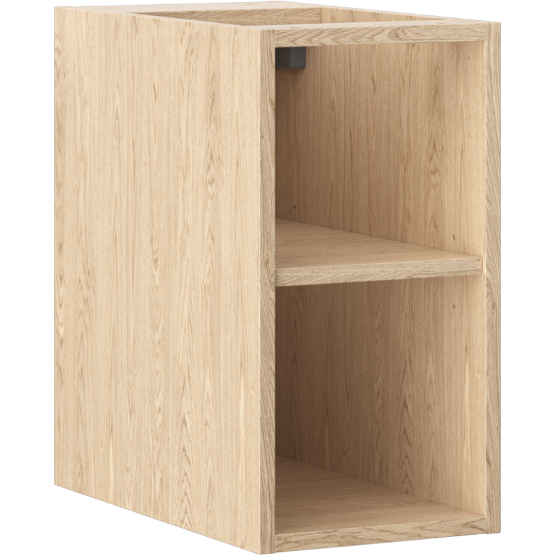 Mexen Box-A armoire ouverte avec étagère 25 cm, chêne - 91AX2-0250-470-0-81