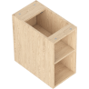 Mexen Box-A armoire ouverte avec étagère 25 cm, chêne - 91AX2-0250-470-0-81
