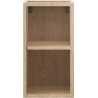 Mexen Box-A armoire ouverte avec étagère 25 cm, chêne - 91AX2-0250-470-0-81