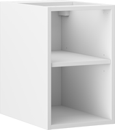 Mexen Box-A armoire ouverte avec étagère 30 cm, blanc mat - 91AX2-0300-470-0-01