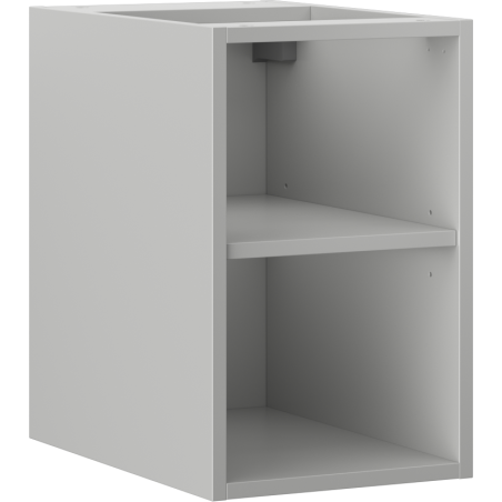 Mexen Box-A meuble ouvert avec étagère 30 cm, gris mat - 91AX2-0300-470-0-62