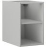 Mexen Box-A meuble ouvert avec étagère 30 cm, gris mat - 91AX2-0300-470-0-62