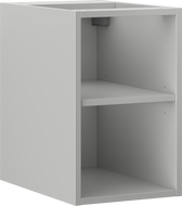 Mexen Box-A meuble ouvert avec étagère 30 cm, gris mat - 91AX2-0300-470-0-62