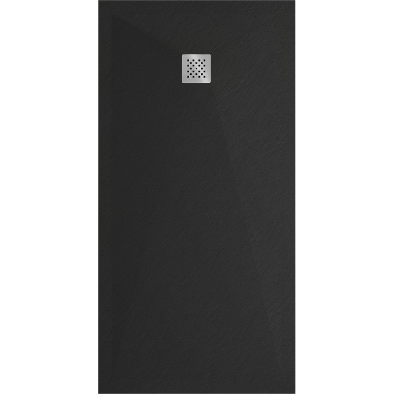 Mexen Stone+ receveur de douche rectangulaire en composite 200 x 80 cm, noir - 44708020