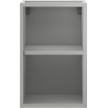 Mexen Box-A meuble ouvert avec étagère 30 cm, gris mat - 91AX2-0300-470-0-62