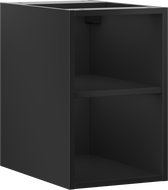 Mexen Box-A armoire ouverte avec étagère 30 cm, noire mate - 91AX2-0300-470-0-71