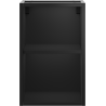 Mexen Box-A armoire ouverte avec étagère 30 cm, noire mate - 91AX2-0300-470-0-71