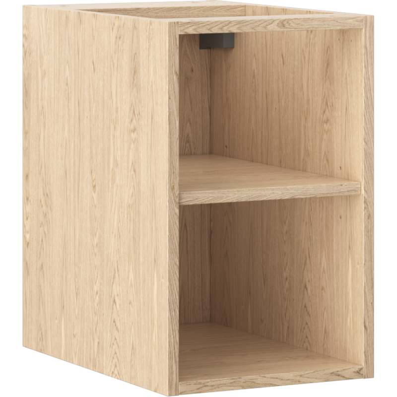 Mexen Box-A armoire ouverte avec étagère 30 cm, chêne - 91AX2-0300-470-0-81