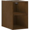 Mexen Box-A armoire ouverte avec étagère 30 cm, noyer - 91AX2-0300-470-0-86