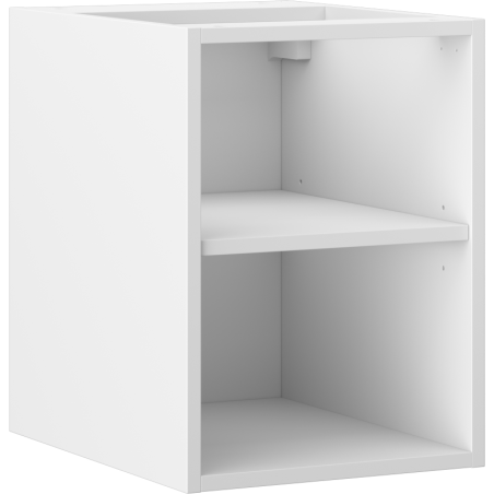 Mexen Box-A armoire ouverte avec étagère 35 cm, blanc mat - 91AX2-0350-470-0-01