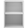 Mexen Box-A meuble ouvert avec étagère 35 cm, blanc mat - 91AX2-0350-470-0-01