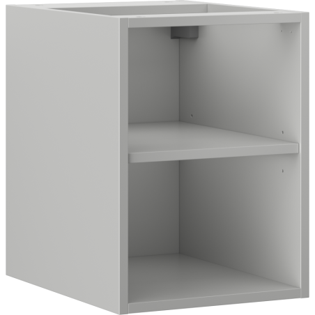 Mexen Box-A armoire ouverte avec étagère 35 cm, gris mat - 91AX2-0350-470-0-62