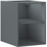 Mexen Box-A meuble ouvert avec étagère de 35 cm, graphite mat - 91AX2-0350-470-0-66