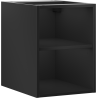 Mexen Box-A meuble ouvert avec étagère 35 cm, noir mat - 91AX2-0350-470-0-71