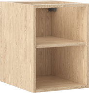 Mexen Box-A armoire ouverte avec étagère 35 cm, chêne - 91AX2-0350-470-0-81