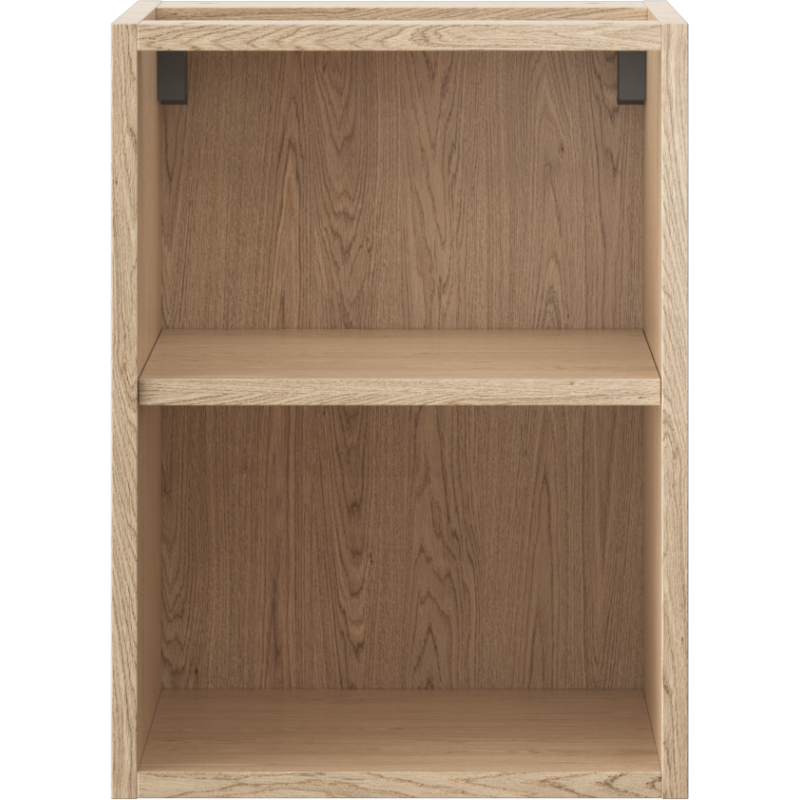 Mexen Box-A armoire ouverte avec étagère 35 cm, chêne - 91AX2-0350-470-0-81