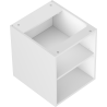 Mexen Box-A armoire ouverte avec étagère 40 cm, blanc mat - 91AX2-0400-470-0-01