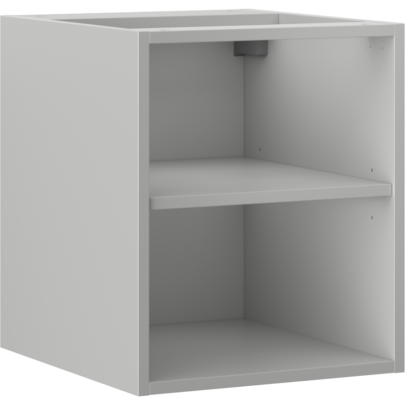 Mexen Box-A armoire ouverte avec étagère 40 cm, gris mat - 91AX2-0400-470-0-62