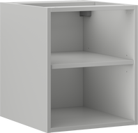 Mexen Box-A armoire ouverte avec étagère 40 cm, gris mat - 91AX2-0400-470-0-62
