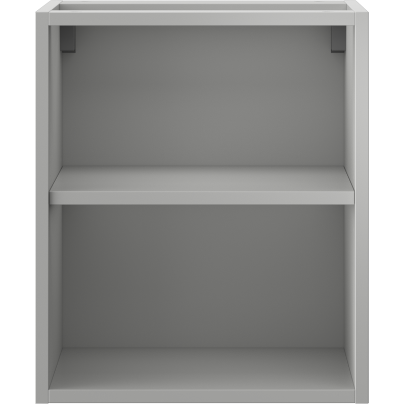 Mexen Box-A armoire ouverte avec étagère 40 cm, gris mat - 91AX2-0400-470-0-62