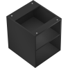 Mexen Box-A étagère ouverte avec étagère 40 cm, noir mat - 91AX2-0400-470-0-71