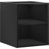 Mexen Box-A armoire ouverte avec étagère 40 cm, noir mat - 91AX2-0400-470-0-71