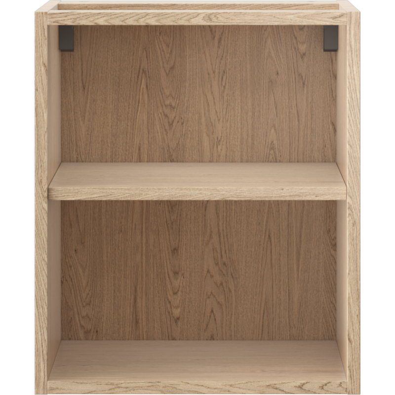 Mexen Box-A armoire ouverte avec étagère 40 cm, chêne - 91AX2-0400-470-0-81