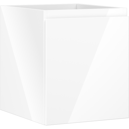 Mexen Orio armoire de salle de bain sous lavabo 40 cm, 1 tiroir, blanc brillant - 91A10-04047-1-BF00